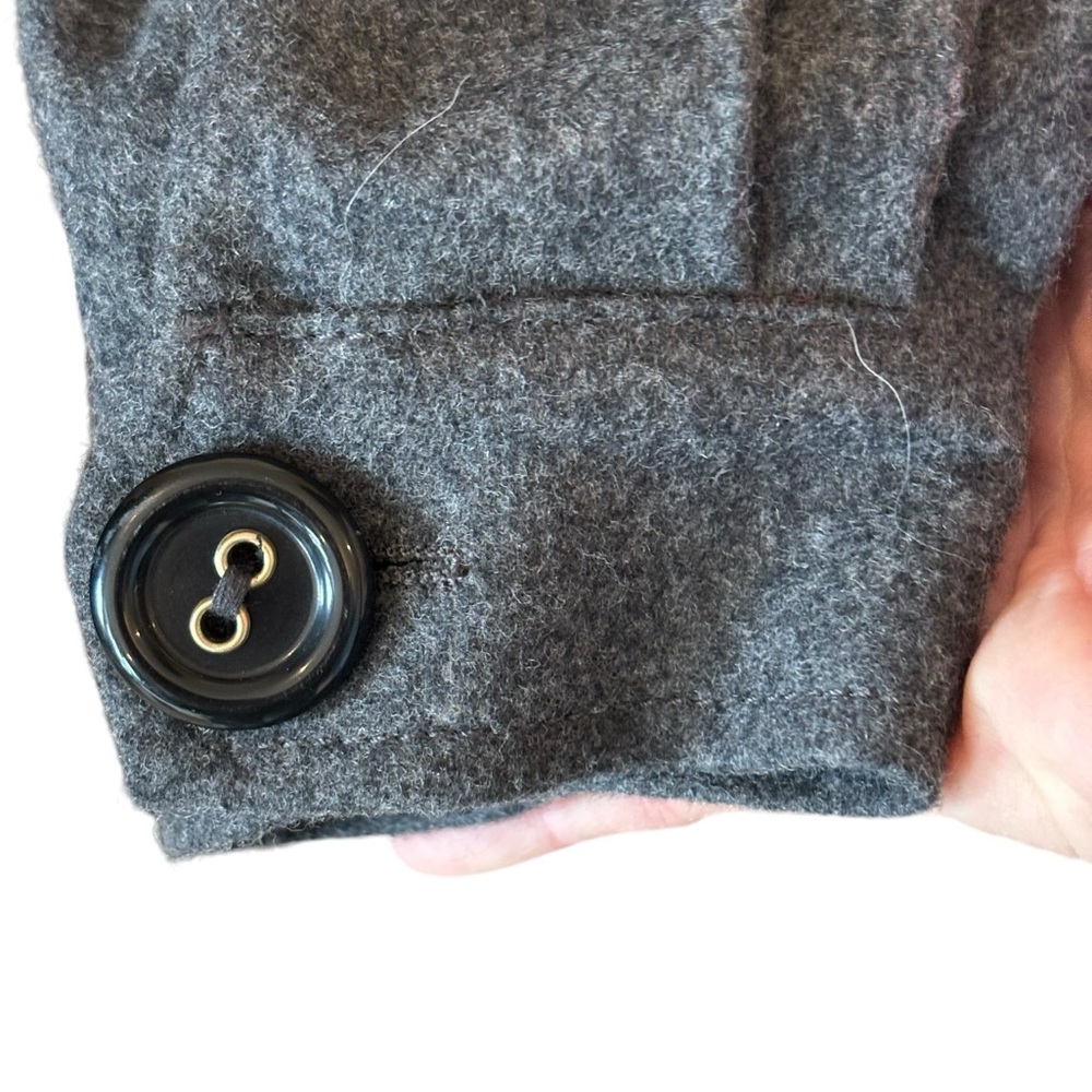 Dolce & Gabbana Gray Soft Balloon Sleeve Jacket 36 XS - Picture 13 of 16